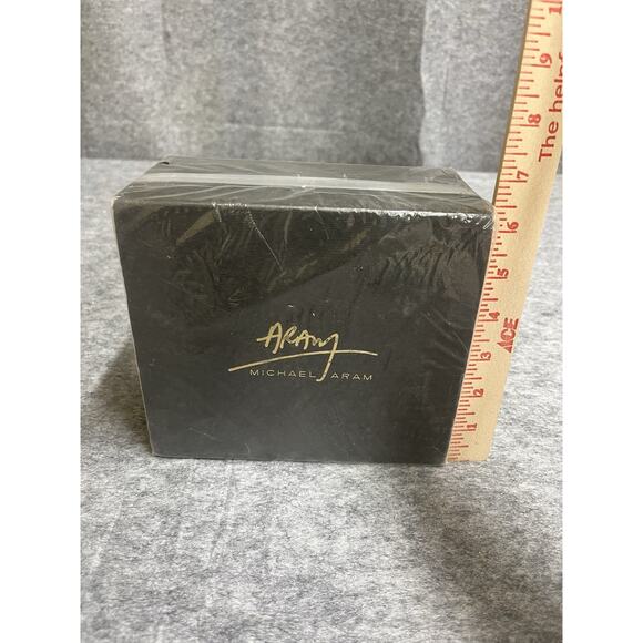 Michael Aram Enchanted‎ Garden Nut Bowl With Spoon Stainless Steel Brass Crystal - Picture 9 of 10